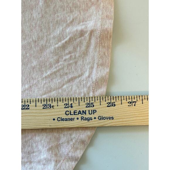 Cynthia Rowley Cream V-Neck Long Sleeve Tee Pima Cotton Blend Casual Stretch S - Picture 7 of 8